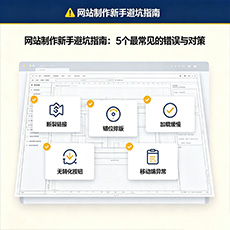 保定建站-网站制作新手避坑指南：5个最常见的错误与对策