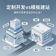 保定建站-定制开发vs模板建站：哪种方案更适合你的企业？