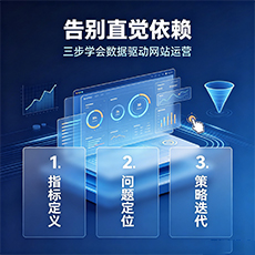 保定建站-告别直觉依赖：三步学会数据驱动网站运营