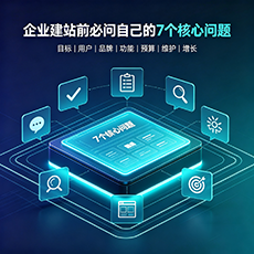 保定建站-企业建站前必问的7个核心问题 - 网站建设规划指南