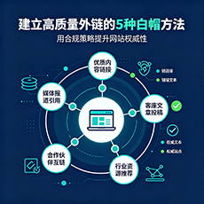 保定建站-建立高质量外链的5种白帽方法